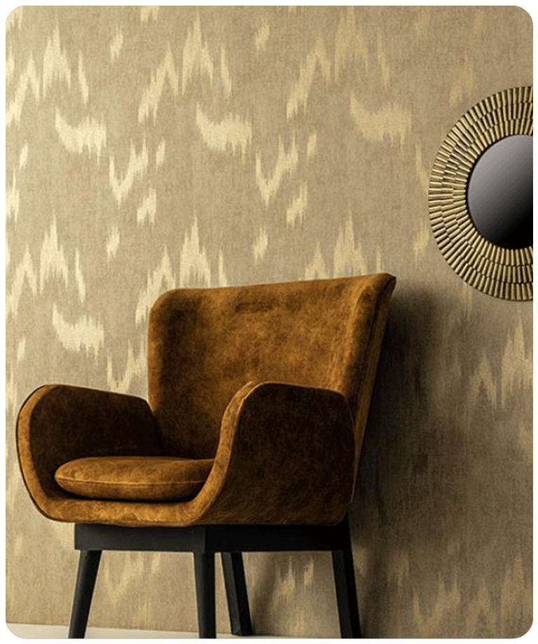 customised wallpaper - Curtains by Rastogis